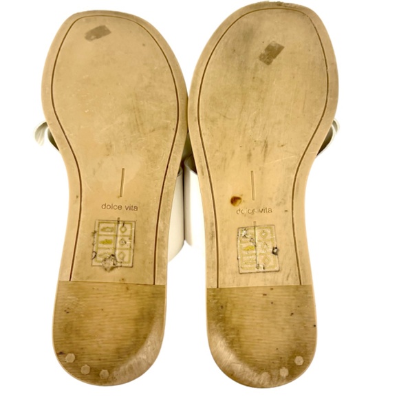 Dolce Vita Gracy off white platform slide sandal size 8 - Picture 9 of 12